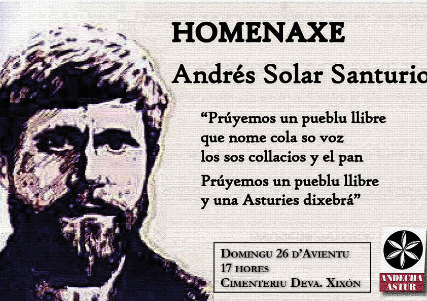 Convocatoria d’homenaxe a Andrés Solar