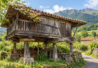 Horru asturianu tradicional, símbolu del padremuñu cultural d’Asturies