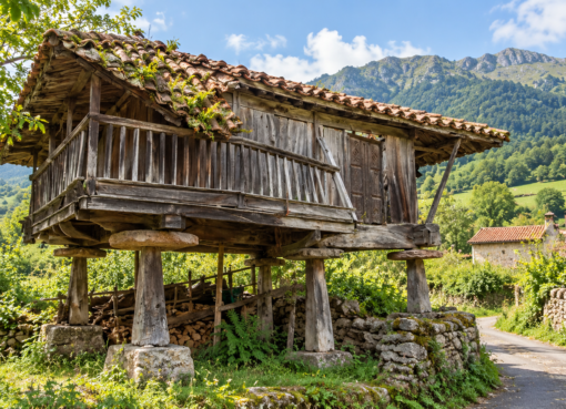 Horru asturianu tradicional, símbolu del padremuñu cultural d’Asturies