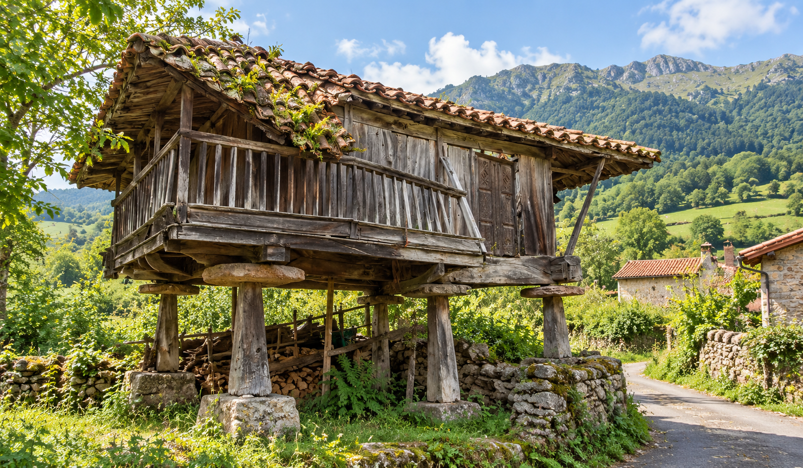 Horru asturianu tradicional, símbolu del padremuñu cultural d’Asturies